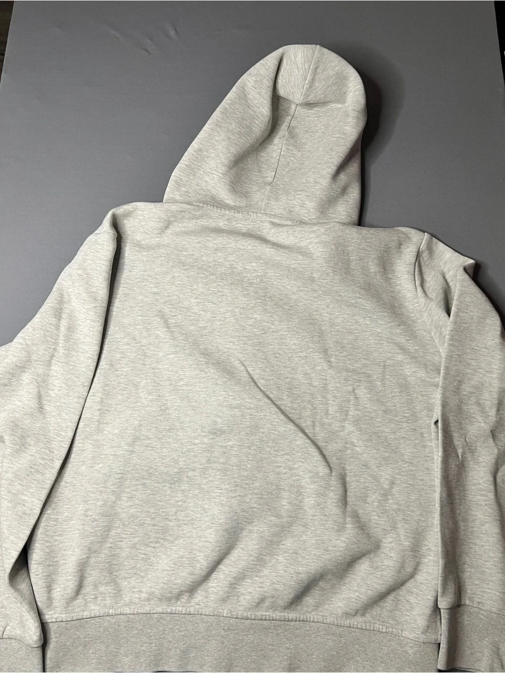 Polo by Ralph Lauren Heather Gray Zip-Up Hooded Sweatshirt